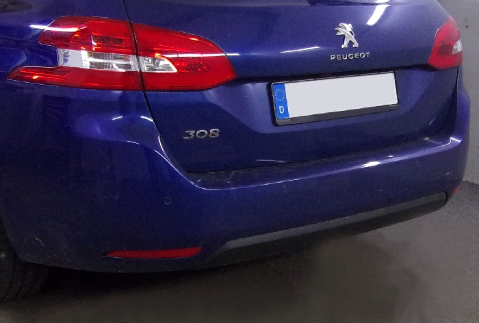 Anhängerkupplung für Peugeot-308 SW- Kombi, Baureihe 2018-2021 starr